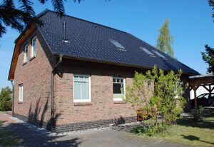 Ferienhaus mit Terrasse am Heideweg – Ferienhaus Fritz mit Terrasse