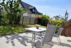 Ferienhaus mit Terrasse am Heideweg – Ferienhaus Fritz mit Terrasse