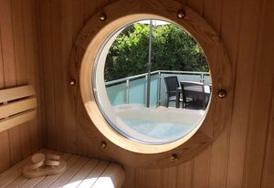 NEU: Wellness FH Kleine Rosenvilla - 150m zur Ostsee – Wellness Ferienhaus in der Sassnitzer Altstadt