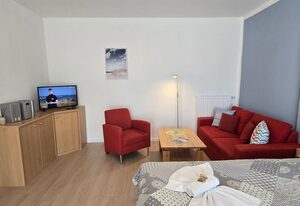 Residenz Seeblick 16 mit seitlichen Ostseeblick – Studio 16 / mit Balkon