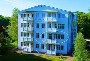 Residenz Seeblick 10 mit Balkon und Ostseeblick – 3 Raum/ Balkon mit Ostseeblick