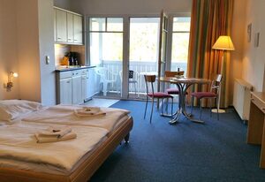 Residenz Seeblick 23 mit seitlichen Ostseeblick – Studio 23 / mit Balkon