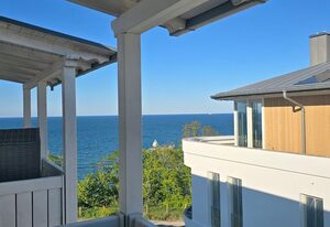 Residenz Seeblick 27 mit seitlichen Ostseeblick – Studio 27/ mit Balkon