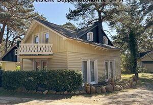 W: Strandhäuser im Dünenweg 54 a - h mit Terrasse/Balkon – Doppelhaus Nr. 54h mit Terrasse & Balkon