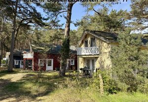 W: Strandhäuser im Dünenweg 54 a - h mit Terrasse/Balkon – Doppelhaus Nr. 54h mit Terrasse & Balkon