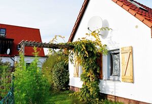 Ferienhaus in Lauterbach mit Terrasse und Kachelofen