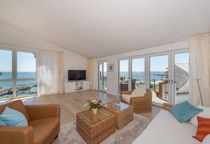 Bel Etage in der Villa Amelie am Meer