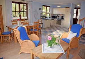 Ferienreethaus mit Kamin und Sauna