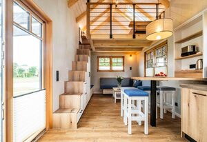 Tiny-House – „Willkommen im Tiny-House Piggeldy: Ihr Rückzugsort in Büsum!“