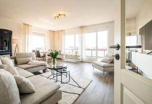 Haus Viktoriastraße – Ferienwohnung für 2 Personen mit Dachterrasse und Meerblick