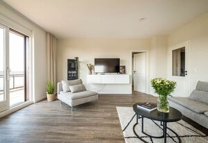 Haus Viktoriastraße – Ferienwohnung für 2 Personen mit Dachterrasse und Meerblick