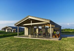 (23) Gud Jard Lodge Gemini, Kat. FamilienZeit – Designferienhaus Gemini (23) mit exklusiver Ausstattung