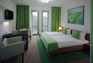 Akademiehotel – Einzelzimmer, Dusche oder Bad, WC