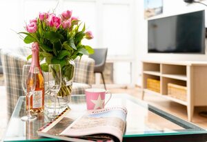 Bootsmann im Haus Admiral – Warme  Helle  freundliche ebenerdig   Ferienwohnung