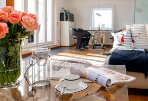 Penthouse Sommerwind  mit Schwimmbad und Sauna – Moderne Ferienwohnung in Westerland: Perfekt für Ihren Nordseeurlaub!
