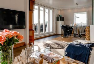Penthouse Sommerwind  mit Schwimmbad und Sauna – Moderne Ferienwohnung in Westerland: Perfekt für Ihren Nordseeurlaub!