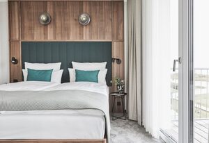 Baltic Hideaway Beach Hotel Warnemünde - Ocean Suite mit direktem Meerblick
