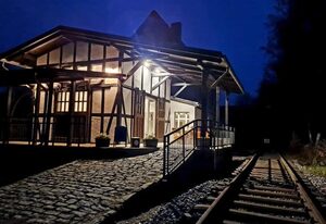Museumsbahnhof Ahütte, Pension – Einzelzimmer Dachgeschoß (mit Schräge)