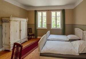 Museumsbahnhof Ahütte, Pension – Einzelzimmer Dachgeschoß (mit Schräge)