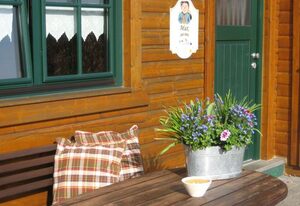 Eifelholzhaus Max mit Aussensauna - dein Wohlfühlort in der Eifel