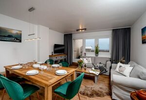 Penthouse mit Meerblick – Moderne Ferienwohnung in Westerland: Perfekt für Ihren Nordseeurlaub!