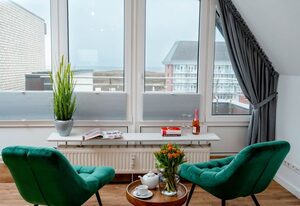 Penthouse mit Meerblick – Moderne Ferienwohnung in Westerland: Perfekt für Ihren Nordseeurlaub!