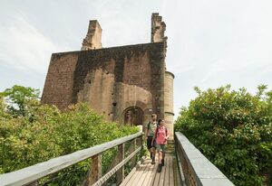 Burg Ramstein, Hotel-Restaurant – Einzelzimmer Dusche/WC