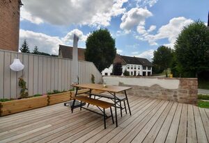Ferienhaus Baustert – 6-Bett-Ferienhaus Dusche u.Bad, WC, 3 Schlafräume