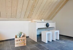 Ferienhaus Baustert – 6-Bett-Ferienhaus Dusche u.Bad, WC, 3 Schlafräume