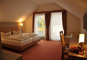 Vulkanhotel balance selfness – Doppelzimmer "Moijisch" Dusche/WC