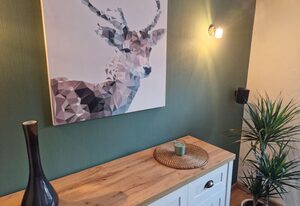 Ferienwohnung am Wasserfall – 5-Bett-Ferienwohnung Dusche/WC, 3 Schlafräume