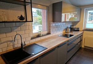 Ferienwohnung am Wasserfall – 5-Bett-Ferienwohnung Dusche/WC, 3 Schlafräume