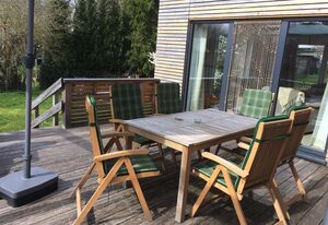 Ferienhaus Hillesheim – 6-Bett-Ferienhaus, 2xBad/WC, 3 Schlafräume