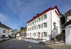 Der Quellenhof, Ferienwohnungen – 6-Bett-Appartement HIRTENTURM, Dusche/WC