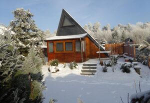 Eifelwaldhäuschen Grosstyp mit Wintergarten und Waschkeller Haustiere ok