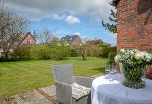 Ferienwohnung Charlie – Idyllische Erdgeschosswohnung mit Garten in zentraler Lage von Wenningstedt