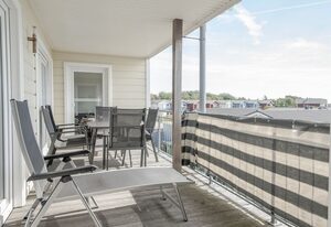 Großzügige Ferienwohnung auf zwei Ebenen mit Infrarotsauna – DAW-834 - Maisonette-Wohnung mit Infrarotsauna und Balkon