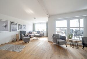 Großzügige Ferienwohnung auf zwei Ebenen mit Infrarotsauna – DAW-834 - Maisonette-Wohnung mit Infrarotsauna und Balkon