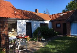 Ferienhaus direkt am Deich mit Meerblick