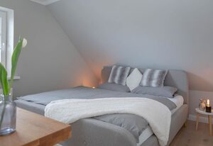 Sylter Dünengras – Gemütliche Obergeschosswohnung mit Dachterrasse in ruhiger Lage Alt-Westerlands