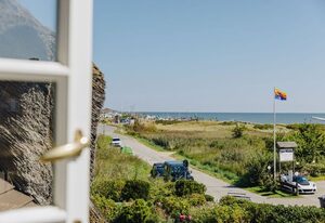 Watt Hüs zum Hafen – Wattblick mit viel Platz unter Reet