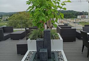 Leben wie im Hotel by Helios – Einbettzimmer mit eigenem Bad und feststehenden Bett