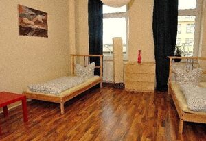 3 Raum Fewo Dresden Zentrum - Balkon Blick auf Altstadt - L10