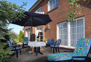 Bauernhof Kastanienhof in Westerholt – Ferienwohnung Kastanie