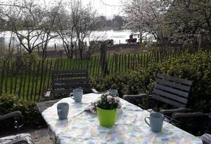 Hof am See – Variante 1: Ferienwohnung, 1.OG, 1 Wohn-Schlafraum