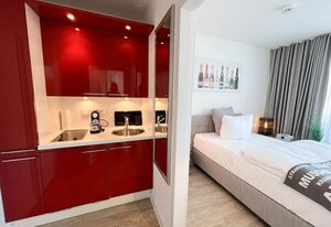Maxi – Das Appartement mit dem großen Herz für Alleinreisende.  Inkl. einem Mega Balkon