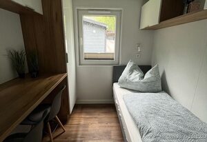Tinyhouse Neila stilvolle &  moderne Auszeit am See | Natururlaub in Stuer, Mecklenburgische Seenplatte Klima, Grill