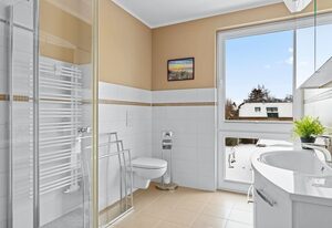 Haus Ute mit 2 Schlafzimmer, Kamin & Garten OFC 37