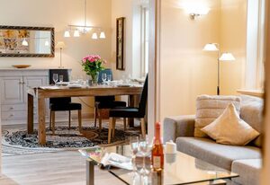 Käpt n im Haus Admiral   ebenerdig – Entspanntes Inselleben: Gemütliche Ferienwohnung in Westerland auf Sylt