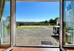 Meeresstern Terrasse · Doppelhaus · 1,1 km zum Strand – Unterkunft Meeresstern